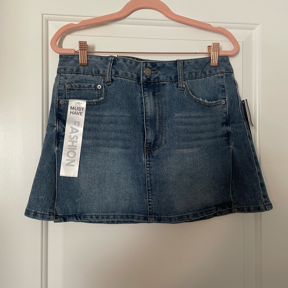 Denim Mini Skirt | Tinseltown
